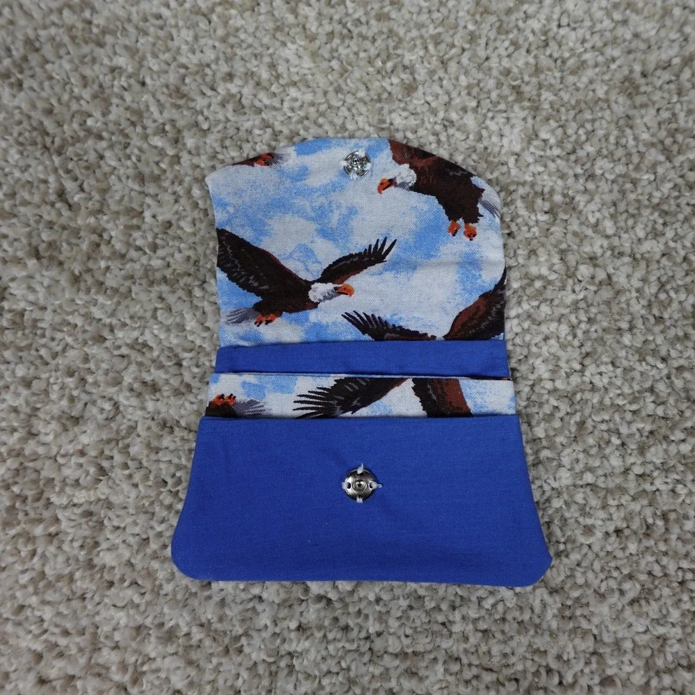 Handmade fabric pocket